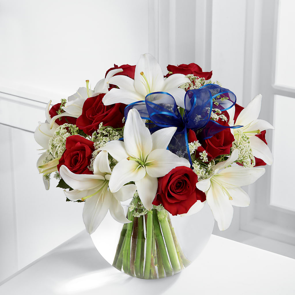 Independence Bouquet – Guilles Flower Shop And Catering, San Jose CA