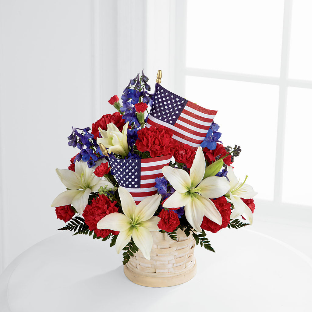 American Glory Bouquet – Guilles Flower Shop And Catering, San Jose CA