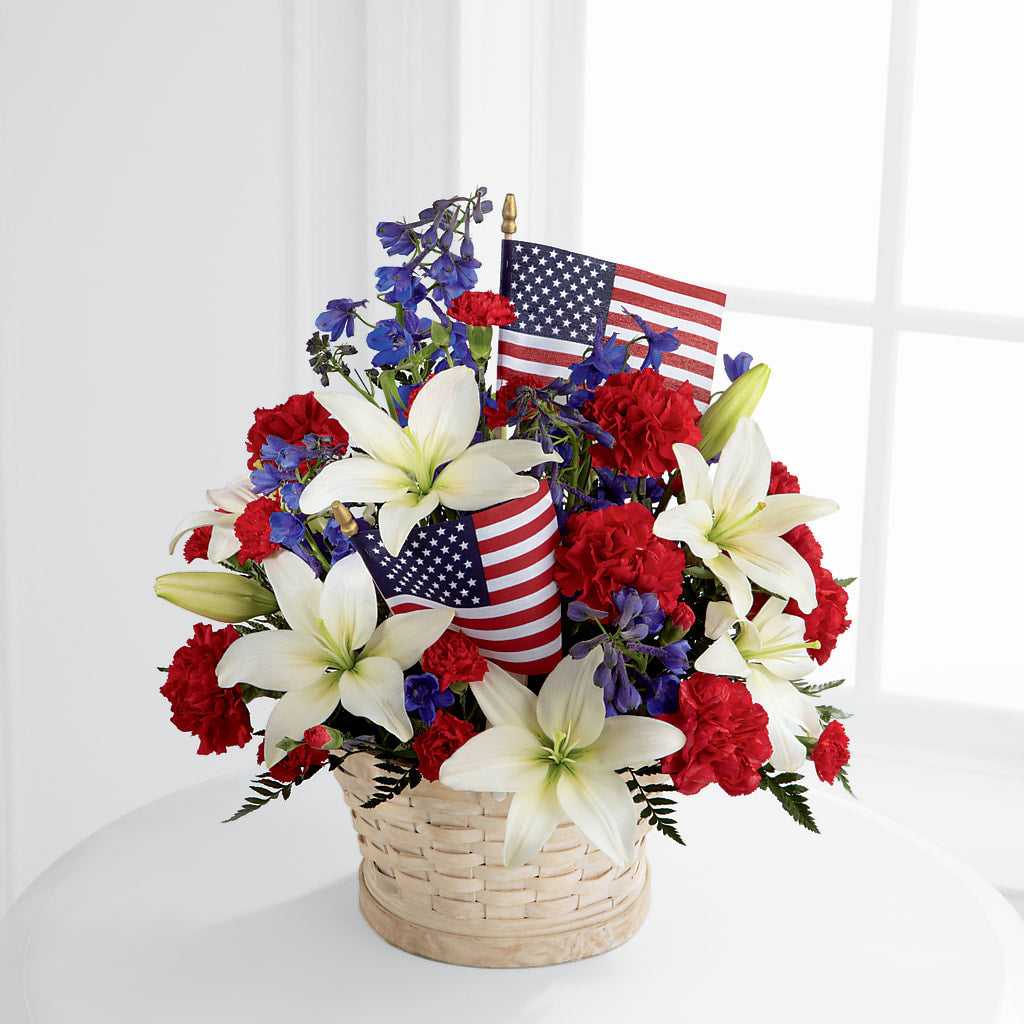 American Glory Bouquet – Guilles Flower Shop And Catering, San Jose CA