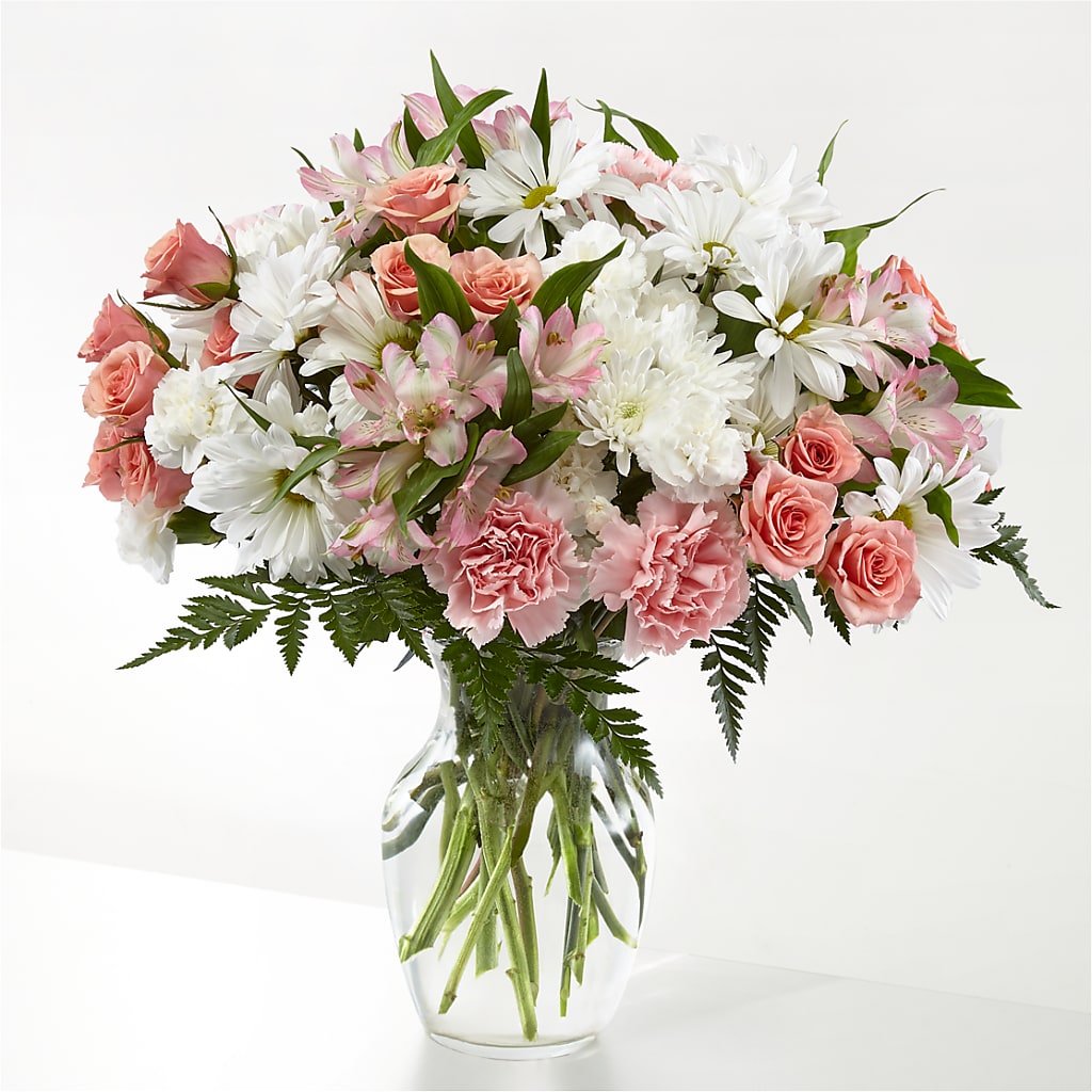 Blush Crush Bouquet – Guilles Flower Shop And Catering, San Jose CA