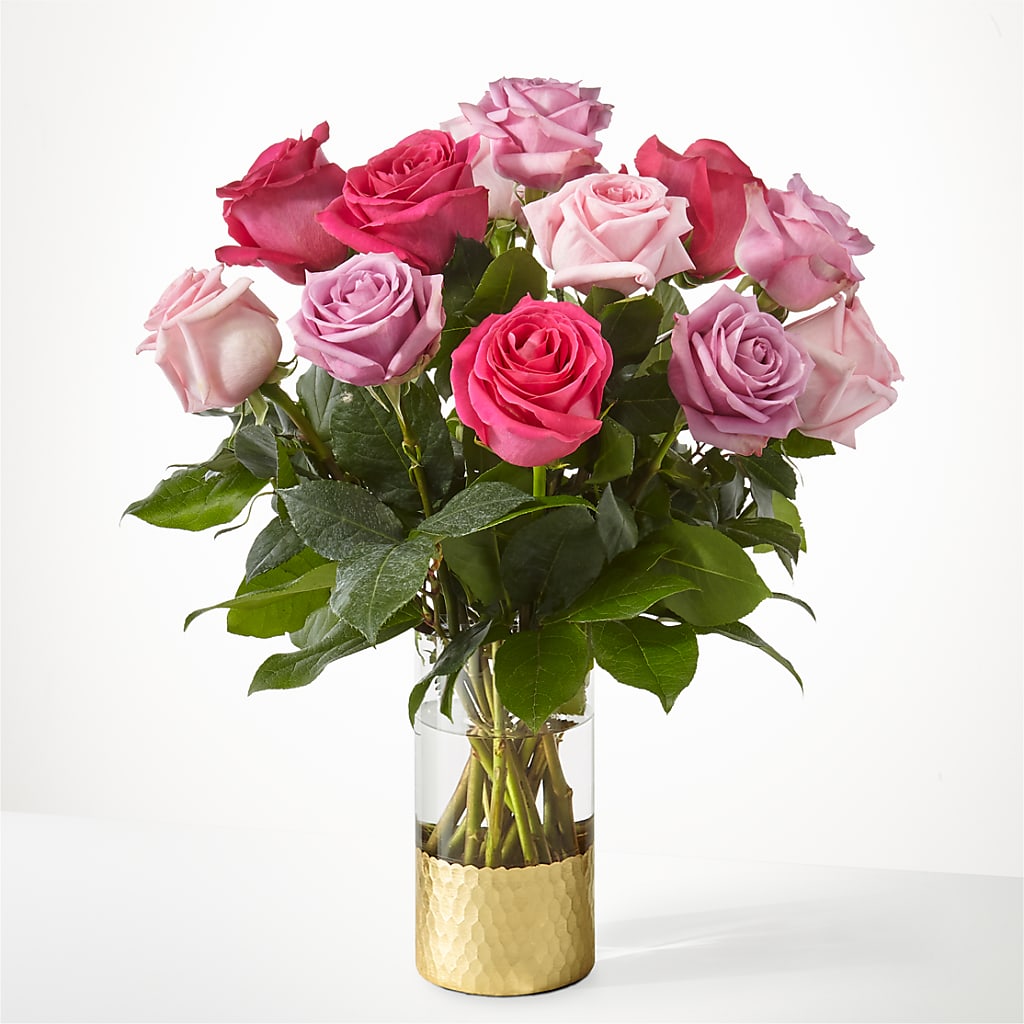 Pure Beauty Mixed Roses – Guilles Flower Shop And Catering, San Jose CA