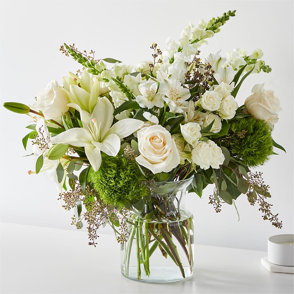 Fresh Linen Bouquet – Guilles Flower Shop And Catering, San Jose CA
