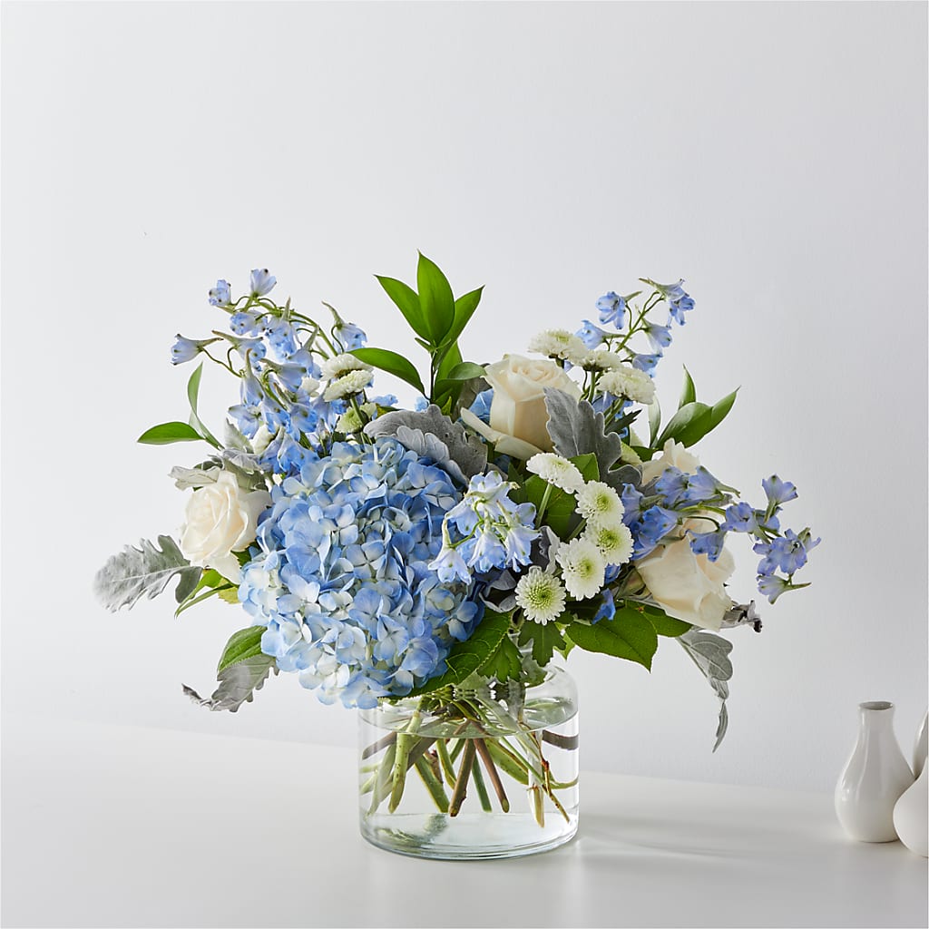 Coastal Blossom Bouquet – Guilles Flower Shop And Catering, San Jose CA