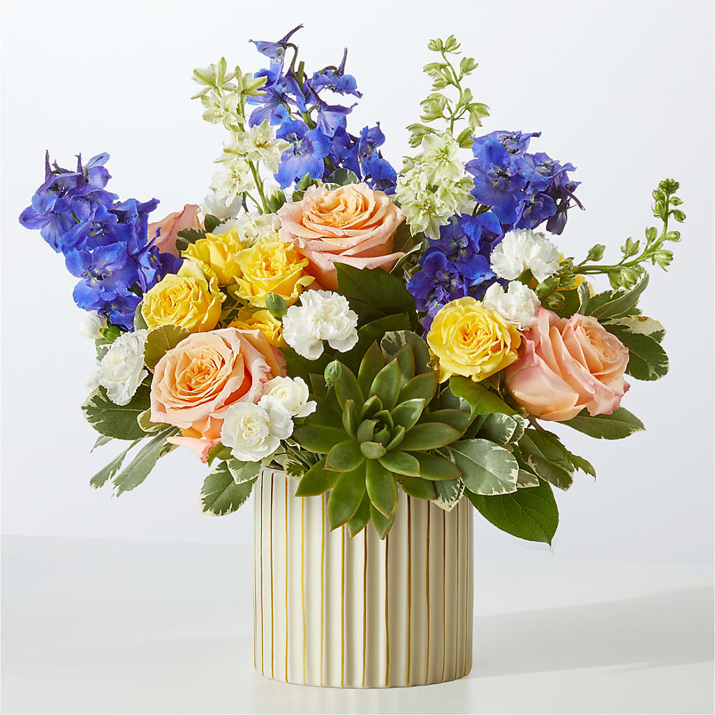 Cobalt Reverie Bouquet – Guilles Flower Shop And Catering, San Jose CA