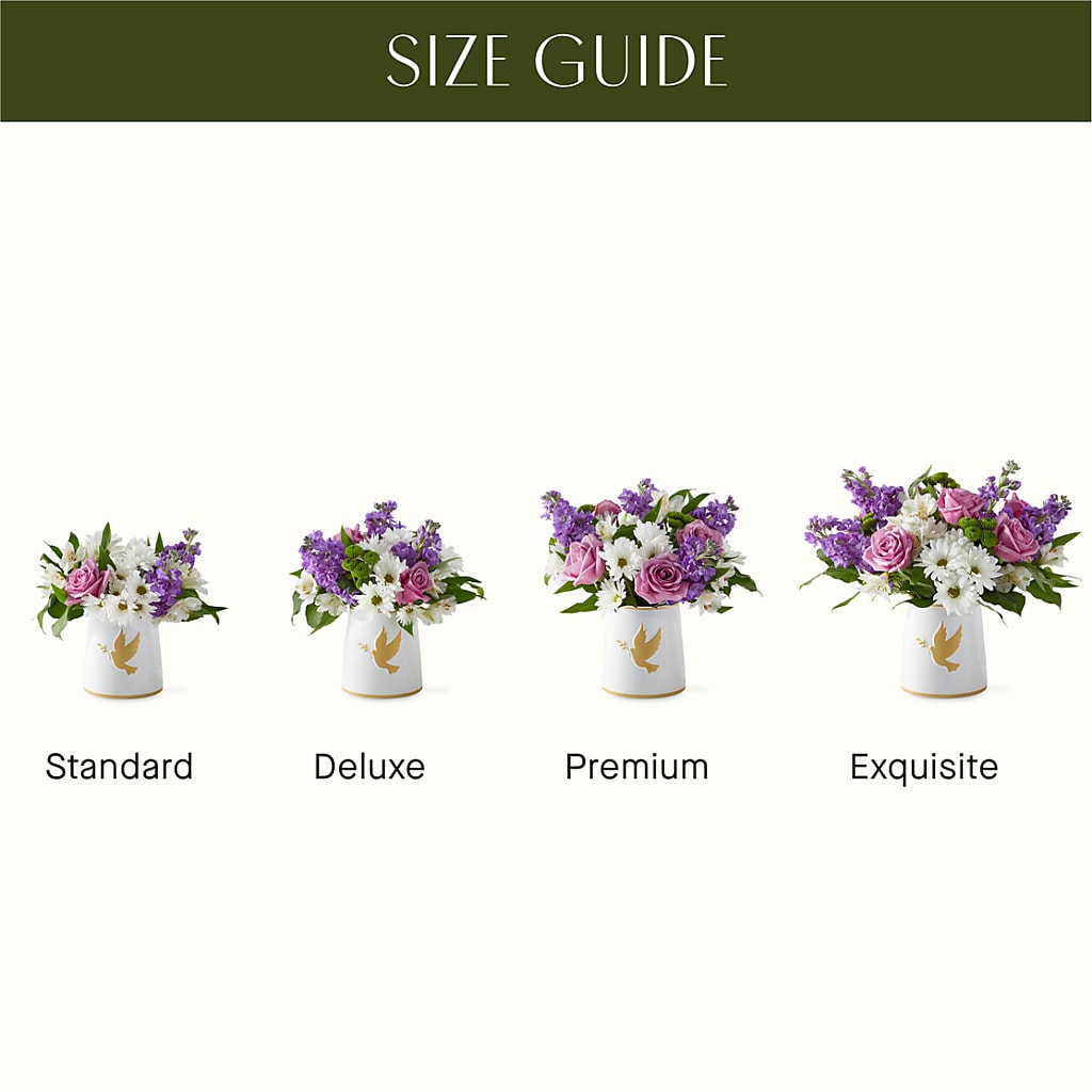 Garden of Peace Bouquet – Guilles Flower Shop And Catering, San Jose CA