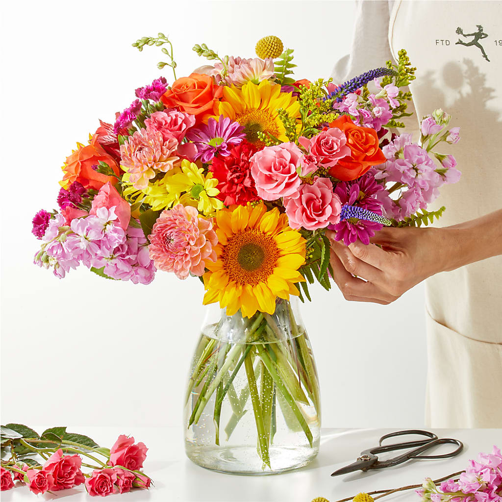 Cue the Confetti - A Florist Original – Guilles Flower Shop And Catering, San Jose CA