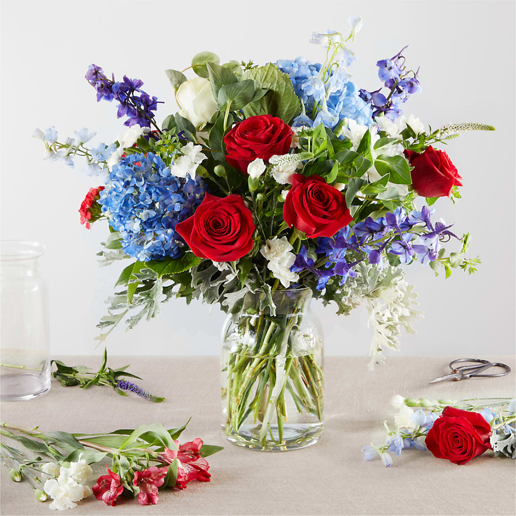 Star Spangled - A Florist Original – Guilles Flower Shop And Catering, San Jose CA