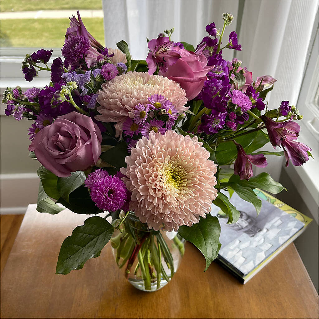 Ultraviolet Bouquet – Guilles Flower Shop And Catering, San Jose CA