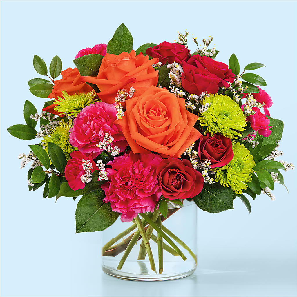 Colorful Carnival Bouquet – Guilles Flower Shop And Catering, San Jose CA