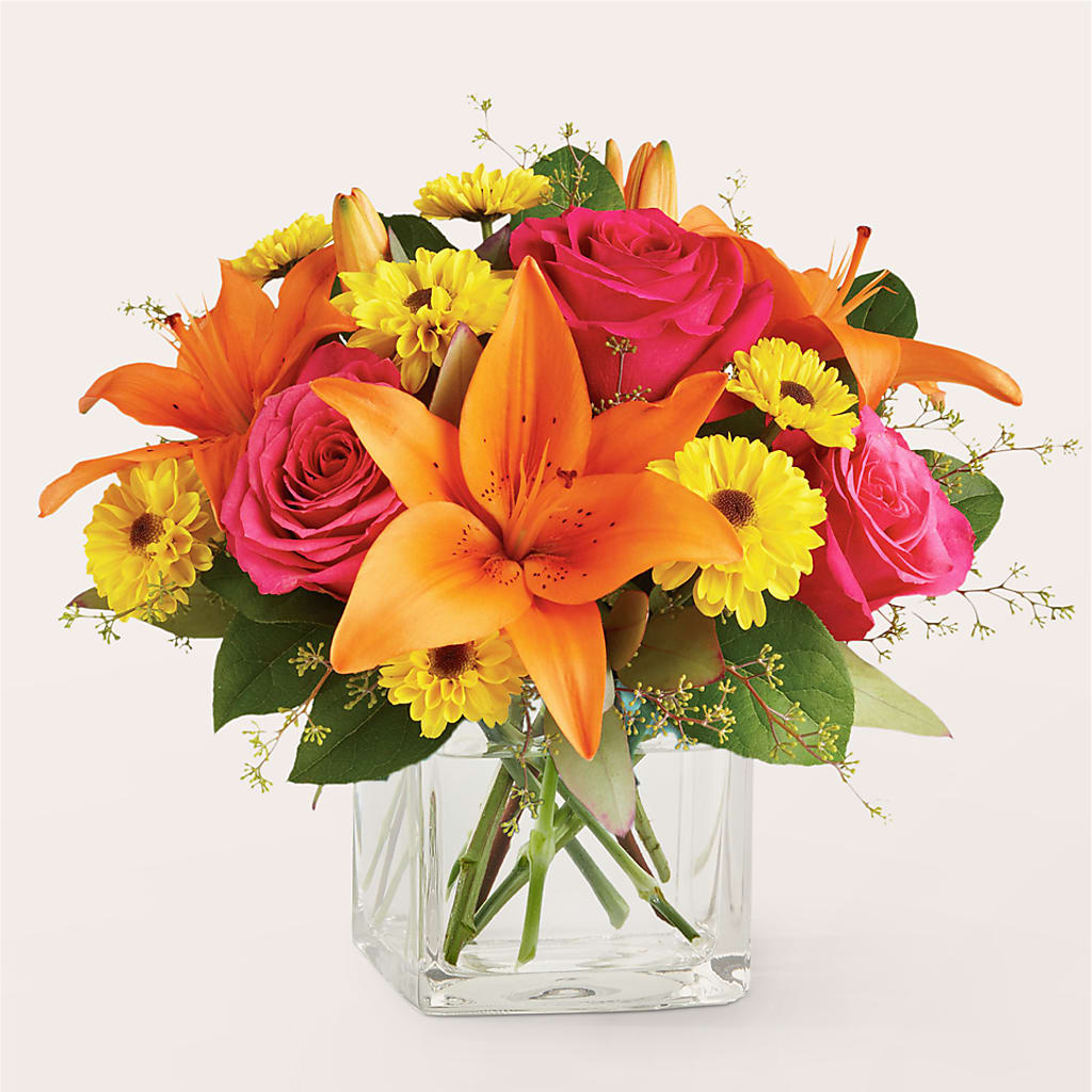 Neon Lights Bouquet – Guilles Flower Shop And Catering, San Jose CA