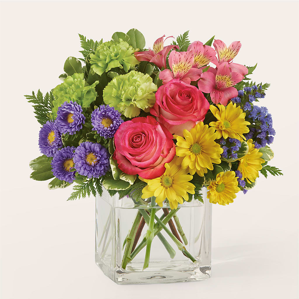 Candy Jar Bouquet – Guilles Flower Shop And Catering, San Jose CA
