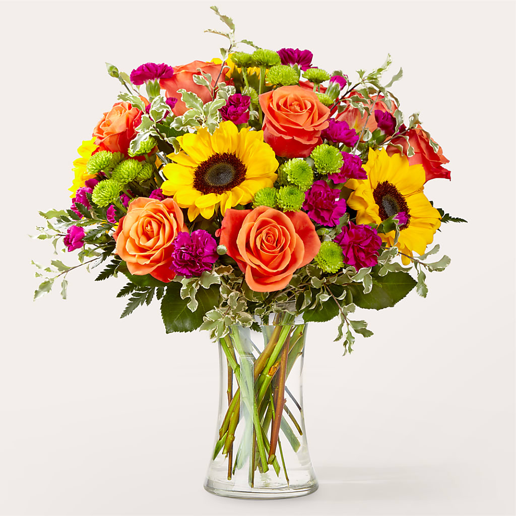Warmth & Light Bouquet – Guilles Flower Shop And Catering, San Jose CA