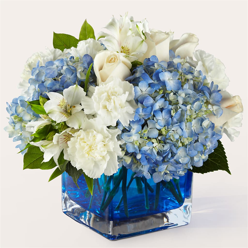 Soothing Waters Bouquet – Guilles Flower Shop And Catering, San Jose CA