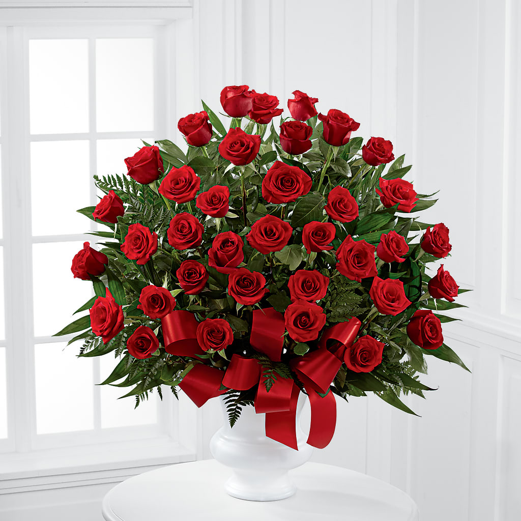 Blessed with Love Arrangement – Guilles Flower Shop And Catering, San Jose CA