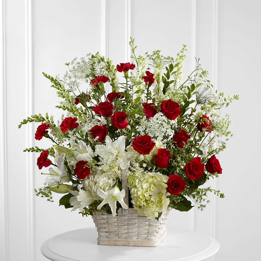 In Loving Memory Arrangement – Guilles Flower Shop And Catering, San Jose CA
