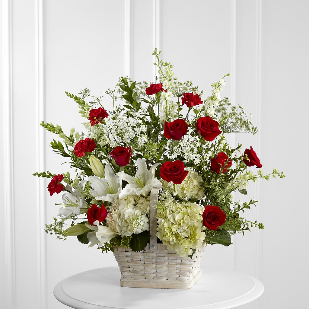 In Loving Memory Arrangement – Guilles Flower Shop And Catering, San Jose CA