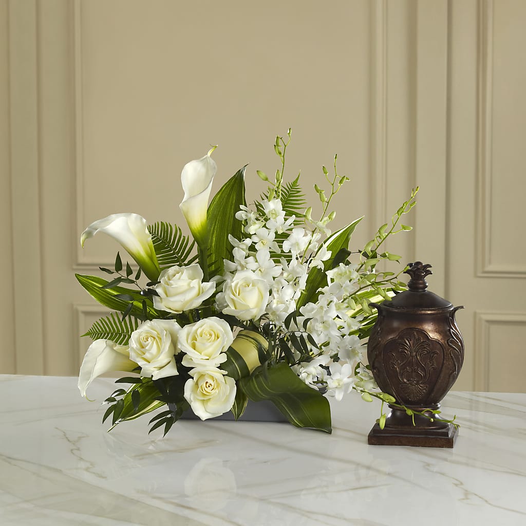 At Peace Arrangement – Guilles Flower Shop And Catering, San Jose CA