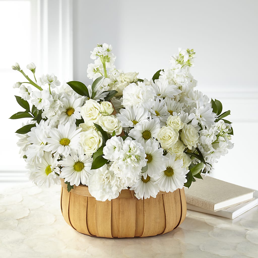 Graceful Garden Basket – Guilles Flower Shop And Catering, San Jose CA