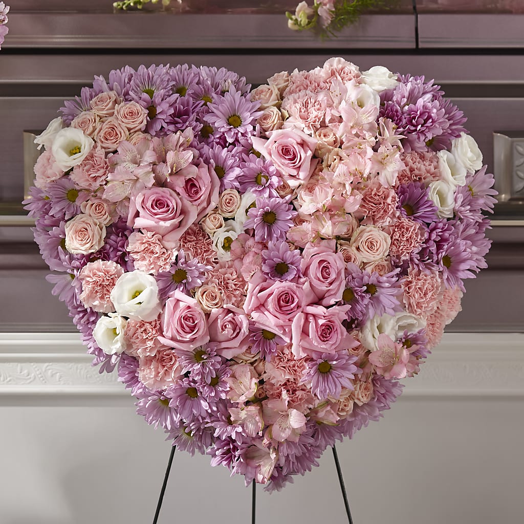Heaven's Light Heart – Guilles Flower Shop And Catering, San Jose CA
