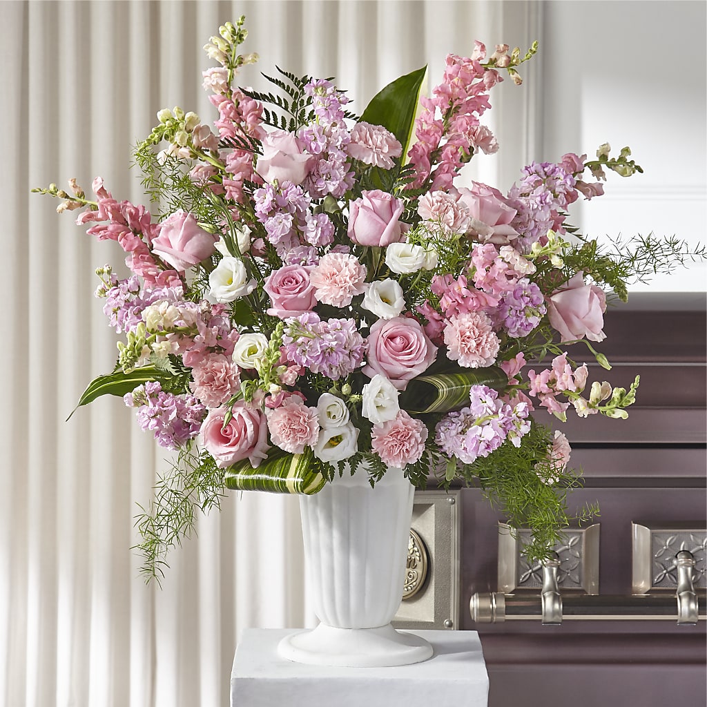 Divine Comfort Arrangement – Guilles Flower Shop And Catering, San Jose CA