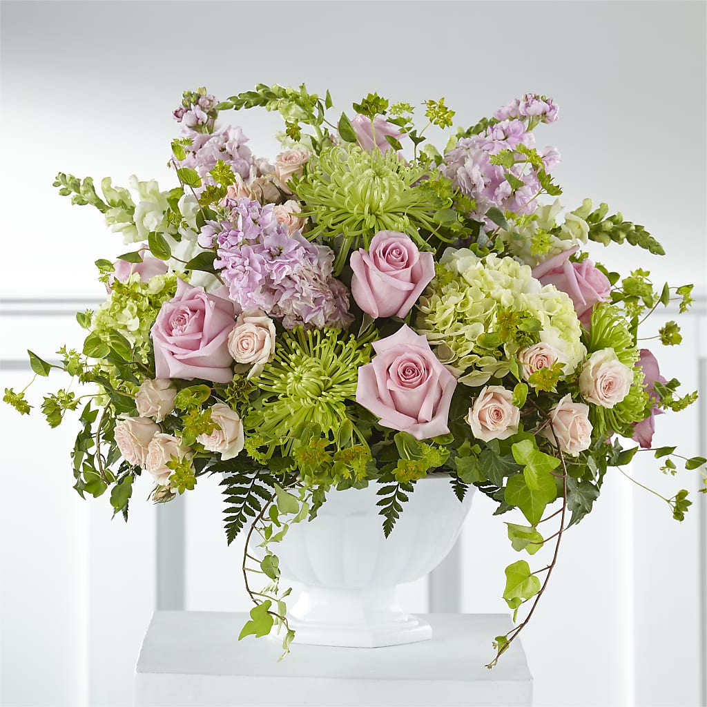 Radiant Embrace Arrangement – Guilles Flower Shop And Catering, San Jose CA