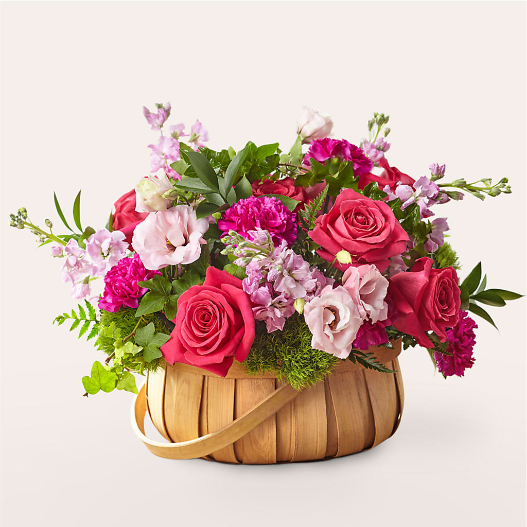 Radiance in Bloom Basket – Guilles Flower Shop And Catering, San Jose CA