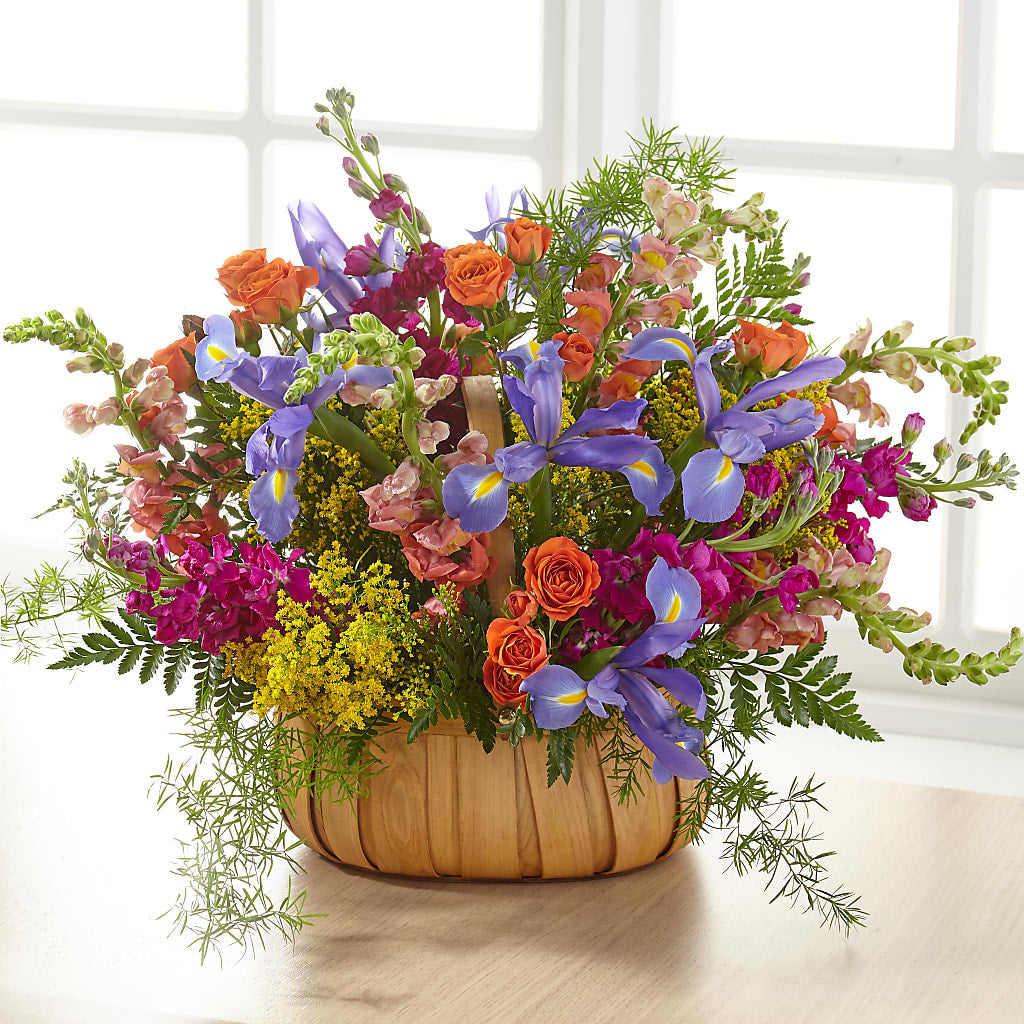 Garden of Life Basket – Guilles Flower Shop And Catering, San Jose CA