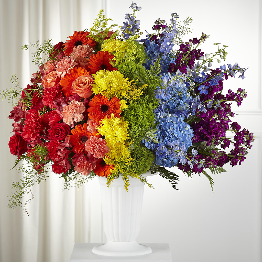 Pride & Unity Arrangement – Guilles Flower Shop And Catering, San Jose CA