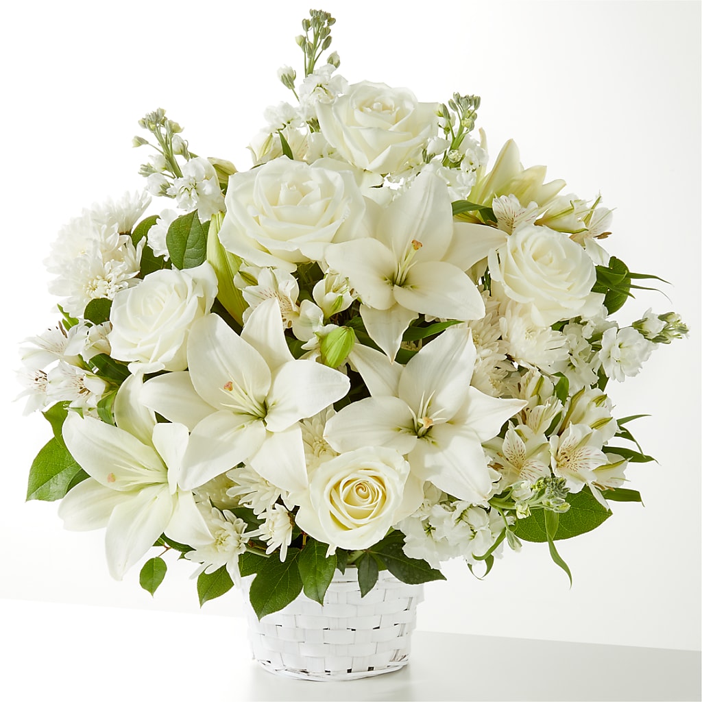 Peaceful Reflections Arrangement – Guilles Flower Shop And Catering, San Jose CA