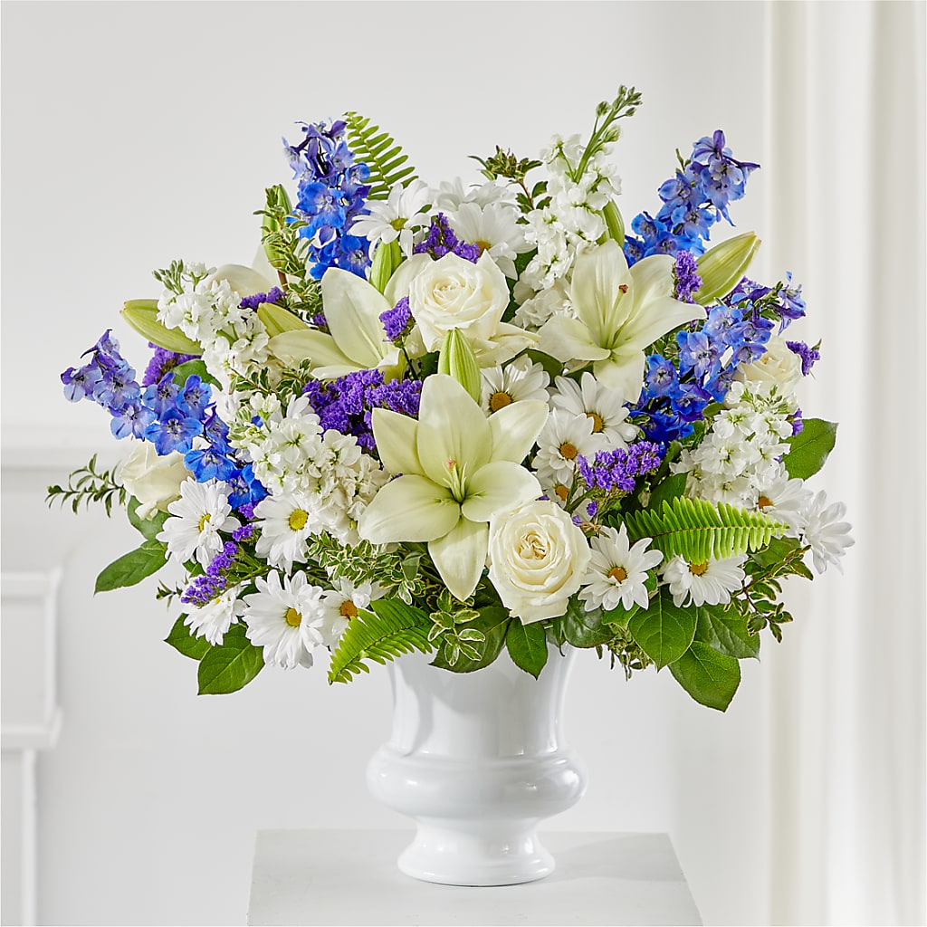 Expressions of Hope Urn Arrangement – Guilles Flower Shop And Catering, San Jose CA