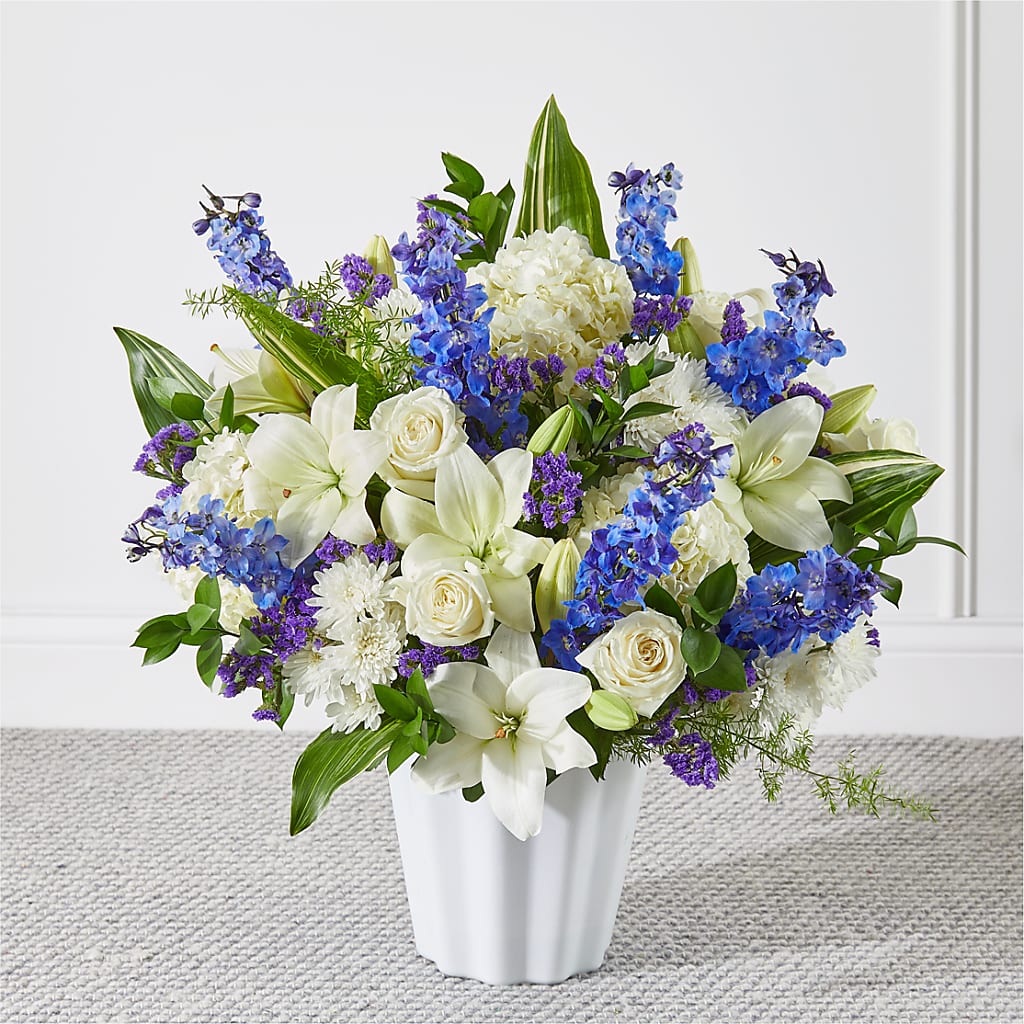 Take Comfort Floor Basket – Guilles Flower Shop And Catering, San Jose CA