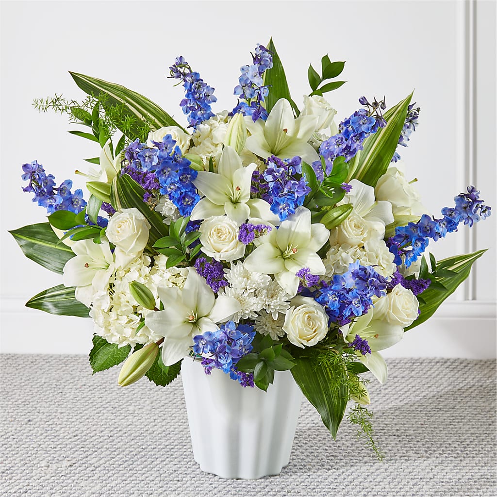 Take Comfort Floor Basket – Guilles Flower Shop And Catering, San Jose CA