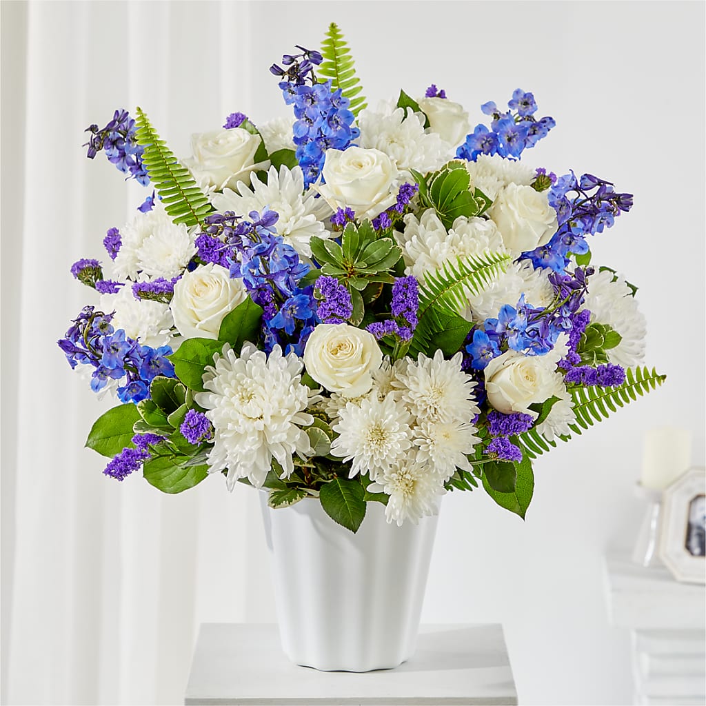 Hold Dear Tabletop Basket – Guilles Flower Shop And Catering, San Jose CA