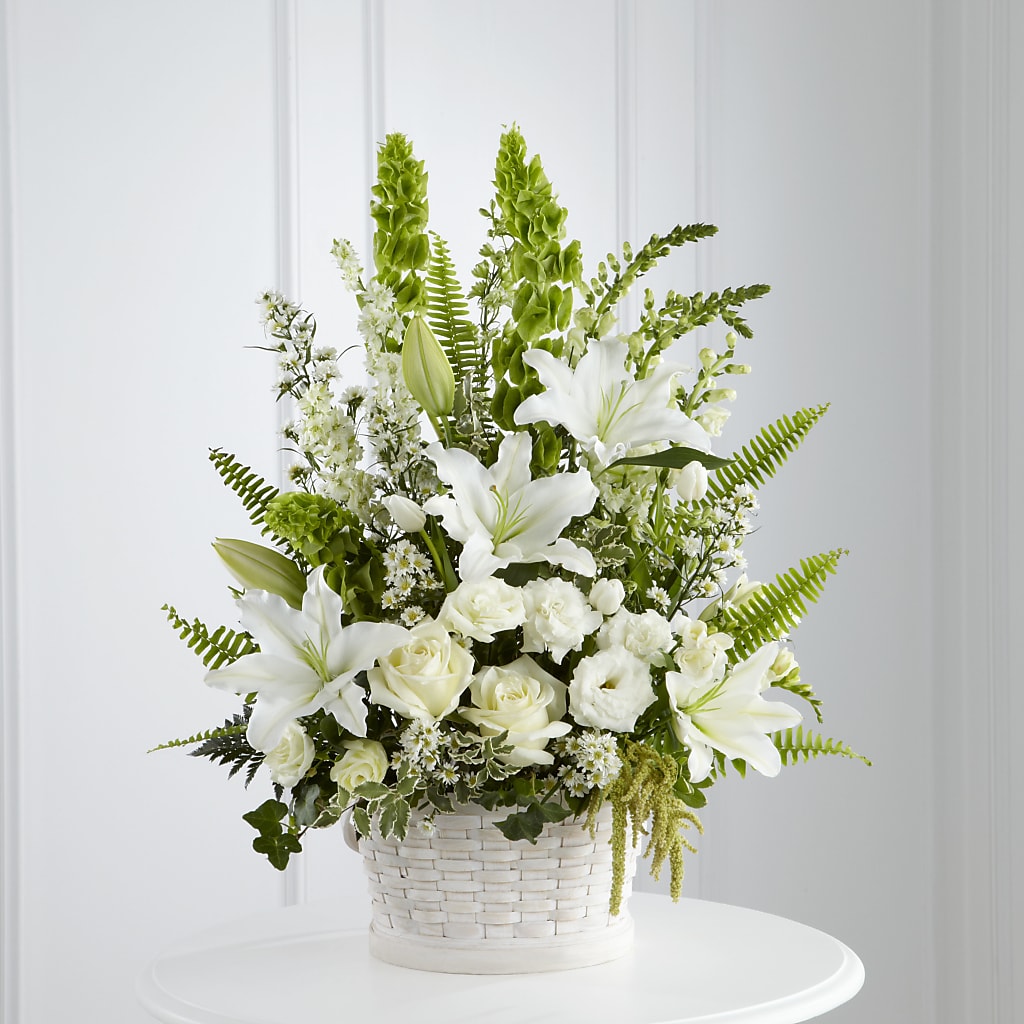 In Our Thoughts Arrangement – Guilles Flower Shop And Catering, San Jose CA