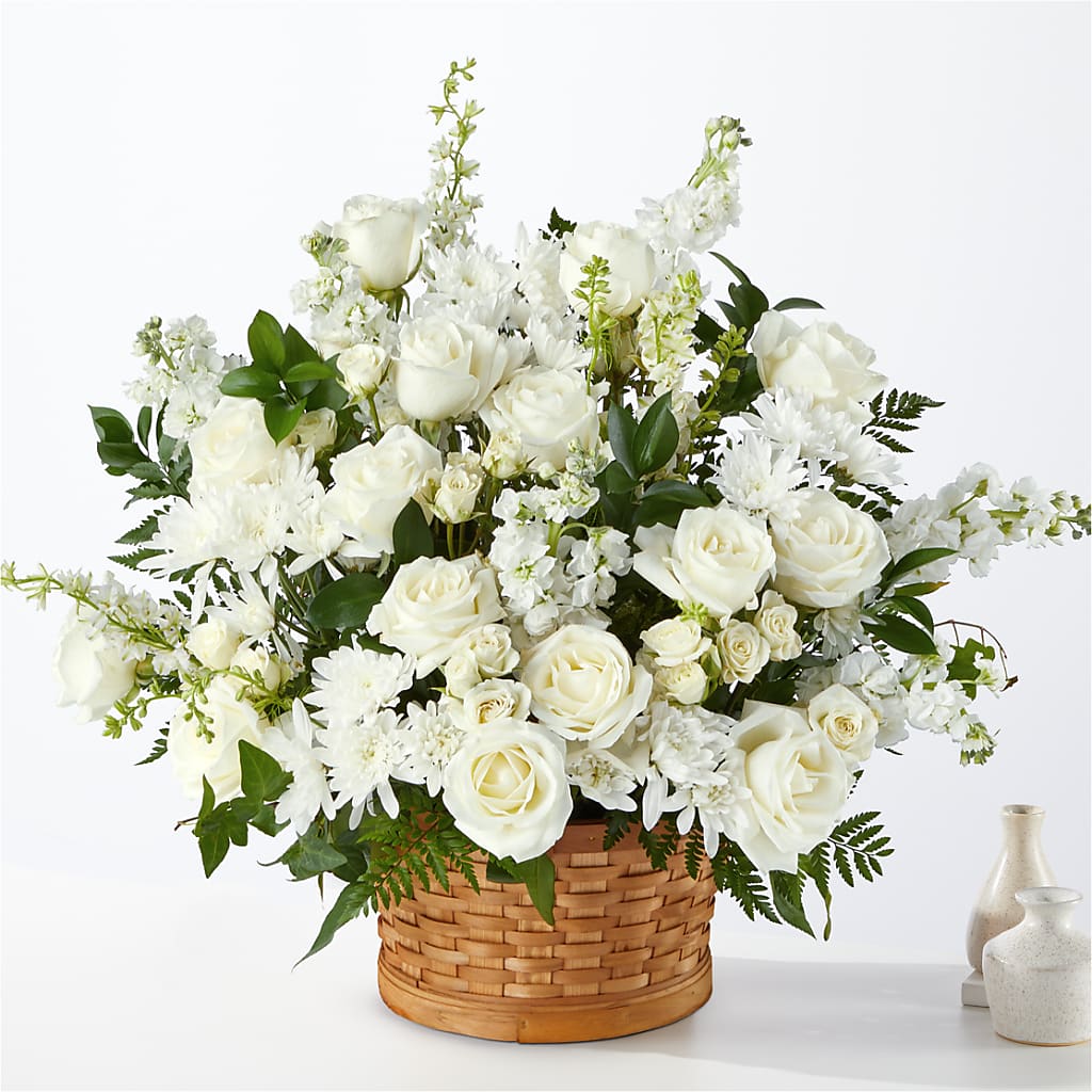 Heartfelt Condolences Arrangement – Guilles Flower Shop And Catering, San Jose CA