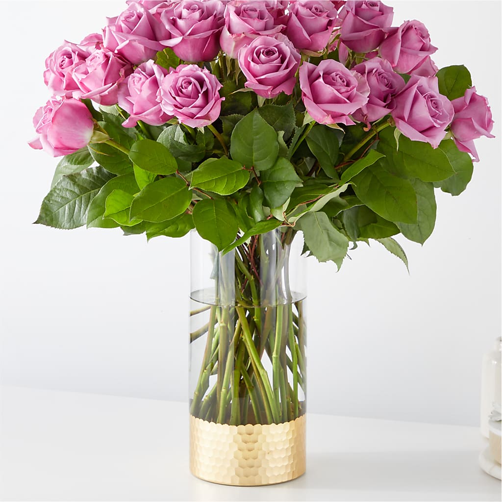 Secret Admirer Lavender Rose Bouquet – Guilles Flower Shop And Catering, San Jose CA