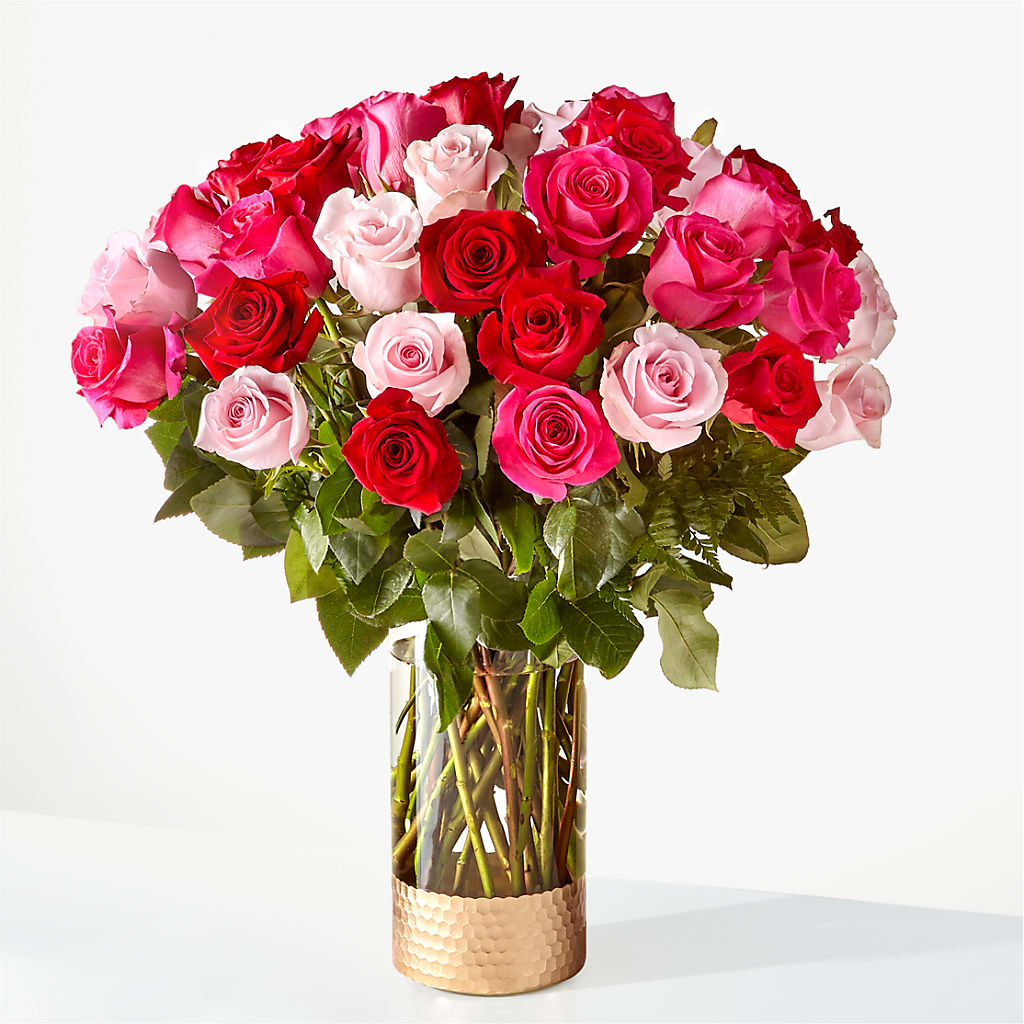 Love Notes Rose Bouquet – Guilles Flower Shop And Catering, San Jose CA