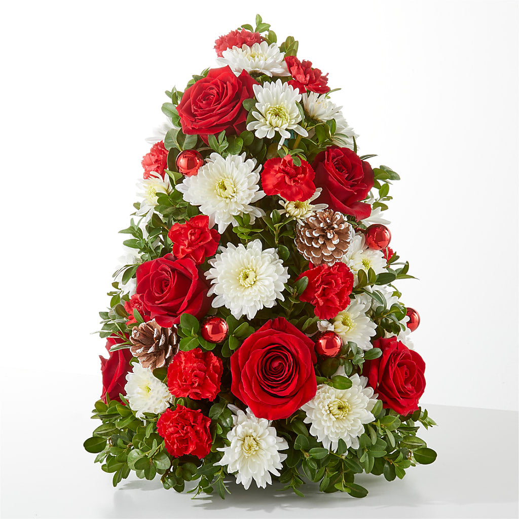 Let It Snow Tree – Guilles Flower Shop And Catering, San Jose CA