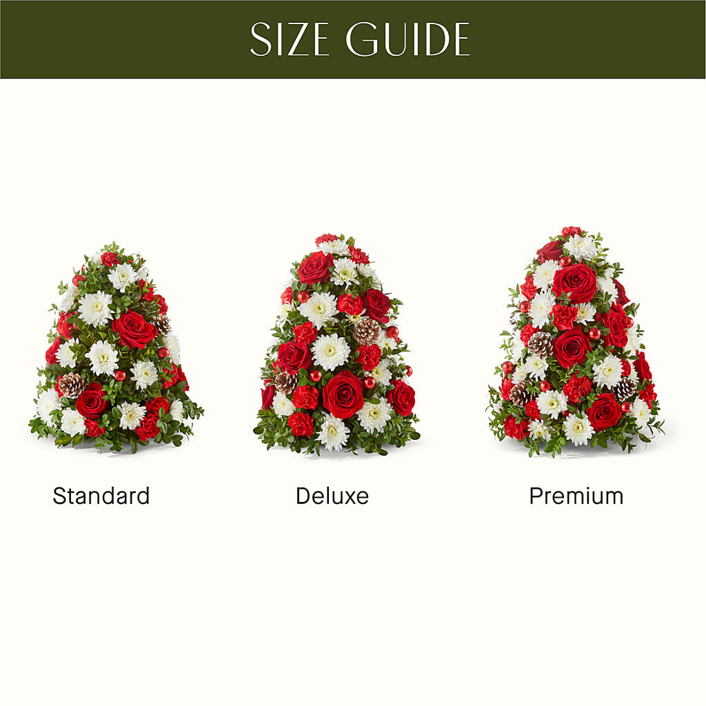 Let It Snow Tree – Guilles Flower Shop And Catering, San Jose CA