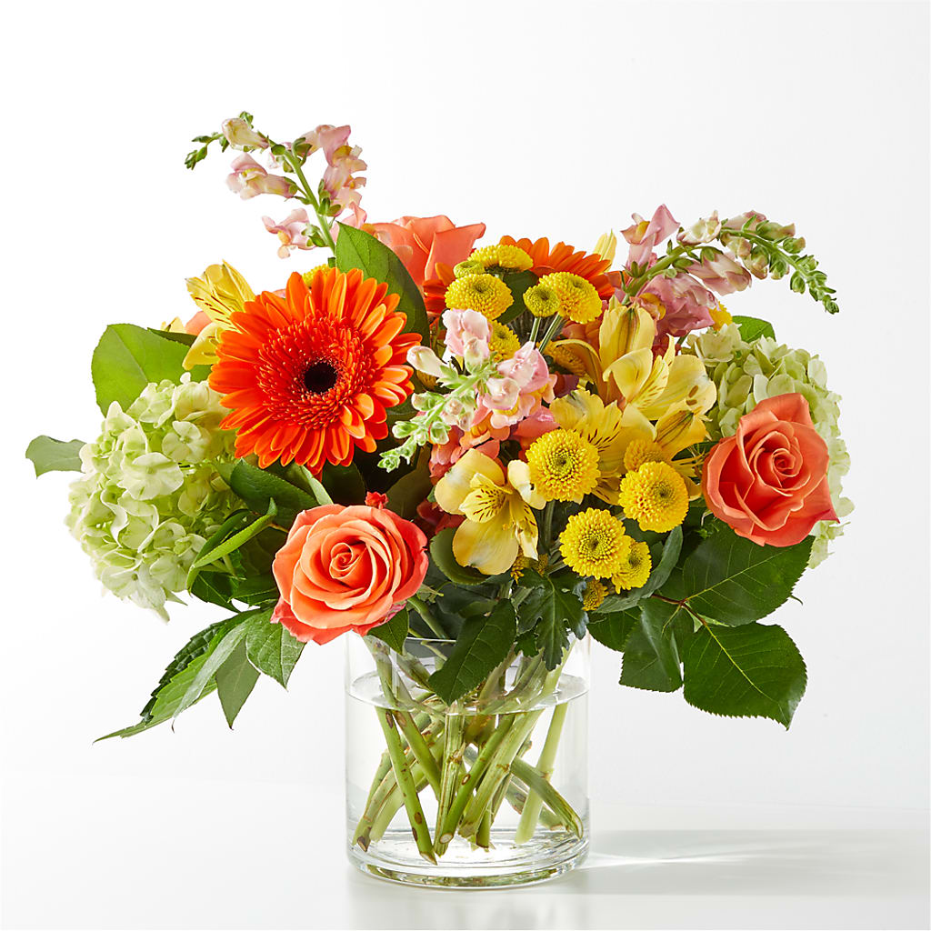 Autumn Sunshine Bouquet – Guilles Flower Shop And Catering, San Jose CA