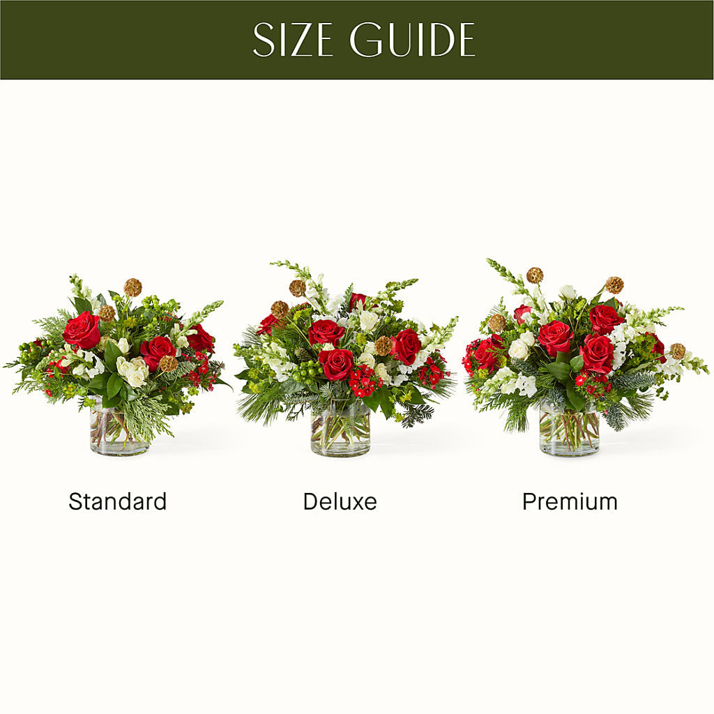 Deck the Halls Bouquet – Guilles Flower Shop And Catering, San Jose CA