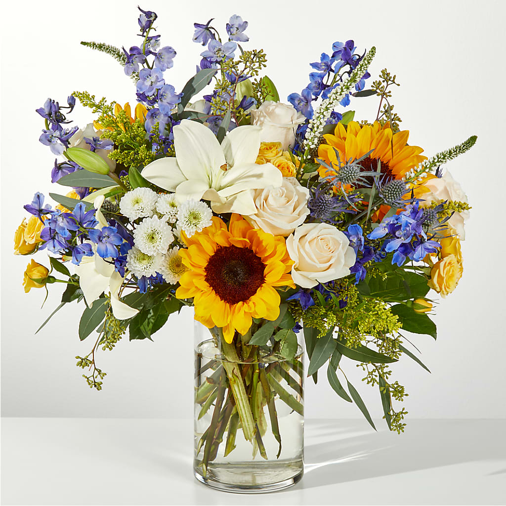 Wonderfully Sunny Bouquet – Guilles Flower Shop And Catering, San Jose CA