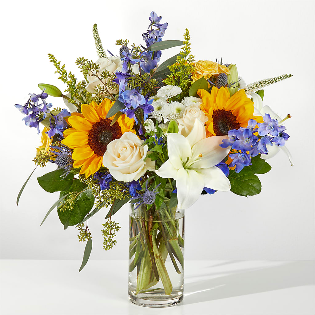 Wonderfully Sunny Bouquet – Guilles Flower Shop And Catering, San Jose CA