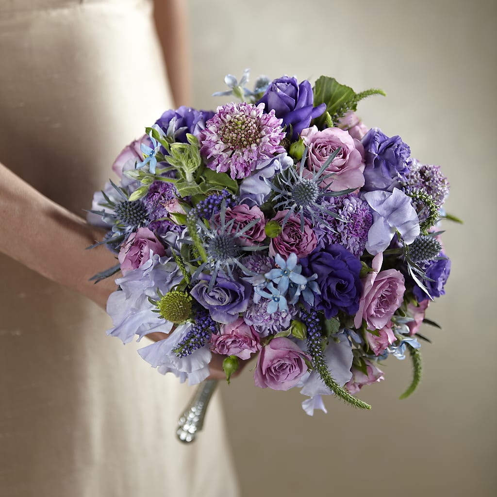 Lavender Garden Bouquet – Guilles Flower Shop And Catering, San Jose CA