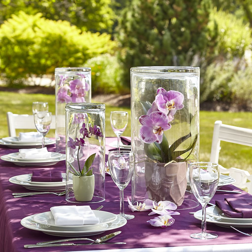 Dramatic Garden Centerpiece – Guilles Flower Shop And Catering, San Jose CA