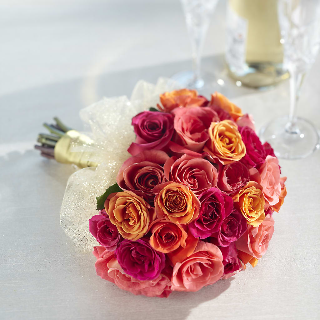 Sweet Roses Bouquet – Guilles Flower Shop And Catering, San Jose CA