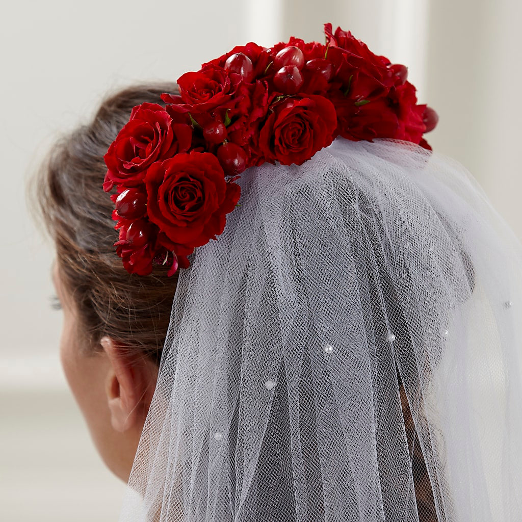 Heart's Happiness Hair Decor – Guilles Flower Shop And Catering, San Jose CA