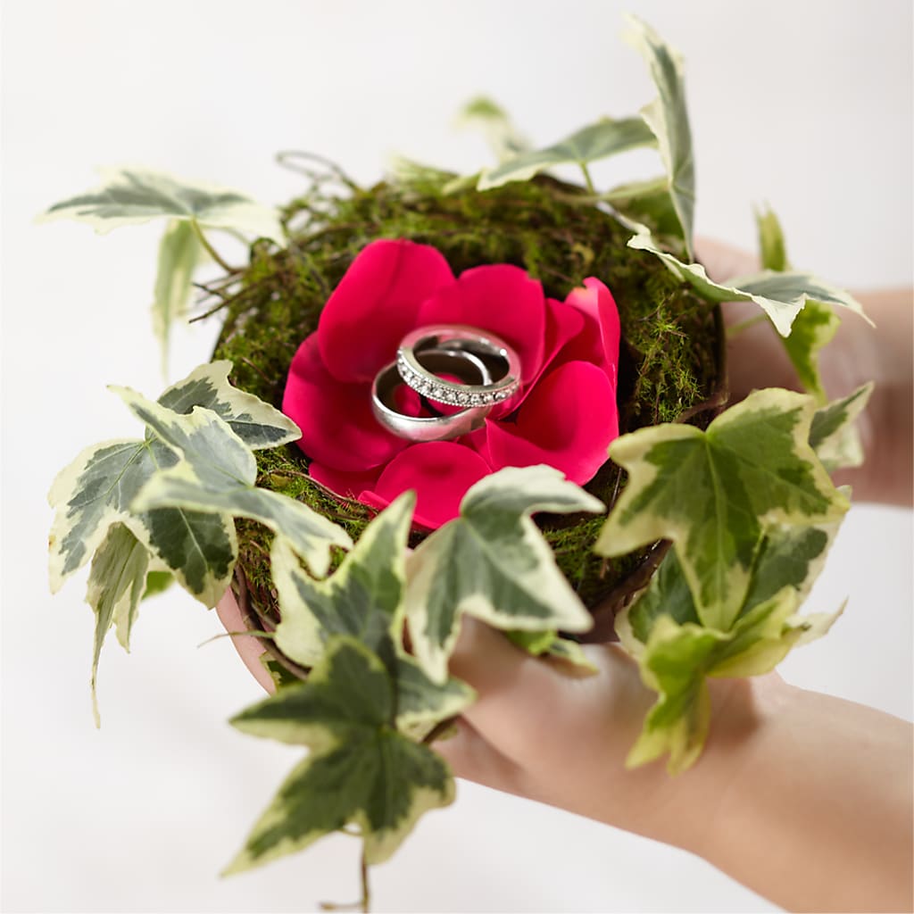 Lila Rose Ring Nest – Guilles Flower Shop And Catering, San Jose CA
