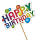 Happy Birthday Pick –  Guilles Flower Shop And Catering, San Jose CA
