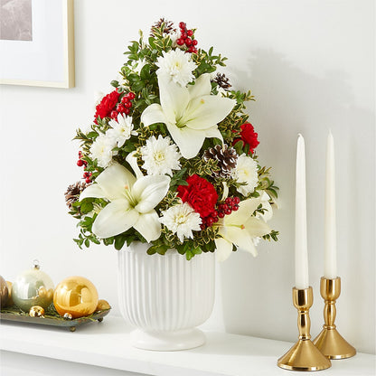 Festive Moments Tree –  Guilles Flower Shop And Catering, San Jose CA
